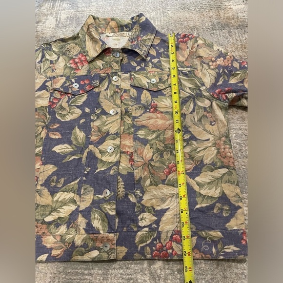 Vintage Norm Thompson Floral Denim Jacket Sz L
Cottage Core Grandma Boho Western - Picture 8 of 10